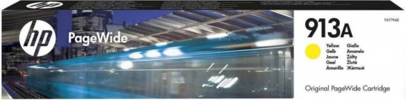 Картридж HP 913A Yellow для PageWide 377dw/352dw Pro 477dw/452dw F6T79AE