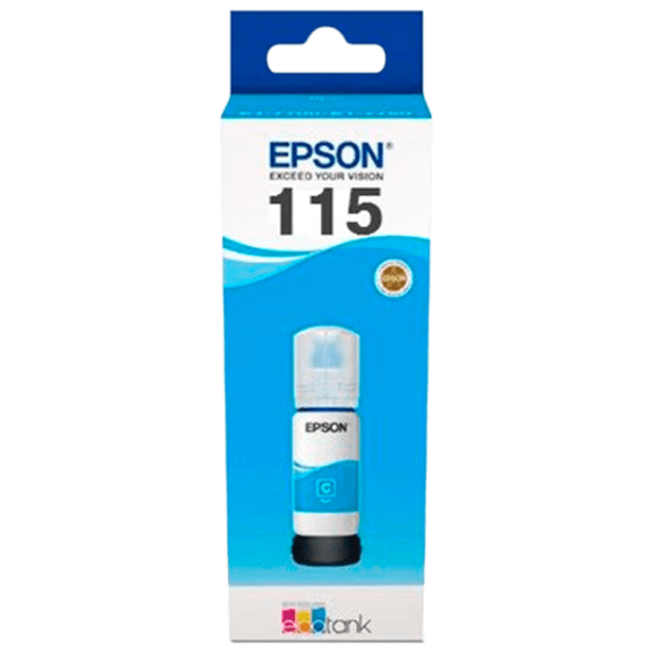 Чернила Epson 115 Cyan для L8160/L8180 C13T07D24A