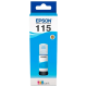 Чернила Epson 115 Cyan для L8160/L8180 C13T07D24A