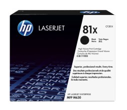 Картридж HP CF281X (81X) для LaserJet M605/M606 MFP M630