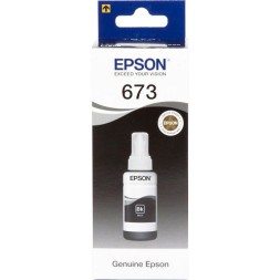 Чернила Epson T6731 Black для L800/L805/L810/L850/L1800 C13T67314A