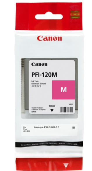 Картридж Canon PFI-120 Magenta для imagePROGRAF TM-200/TM-205/TM-300/TM-305 2887C001