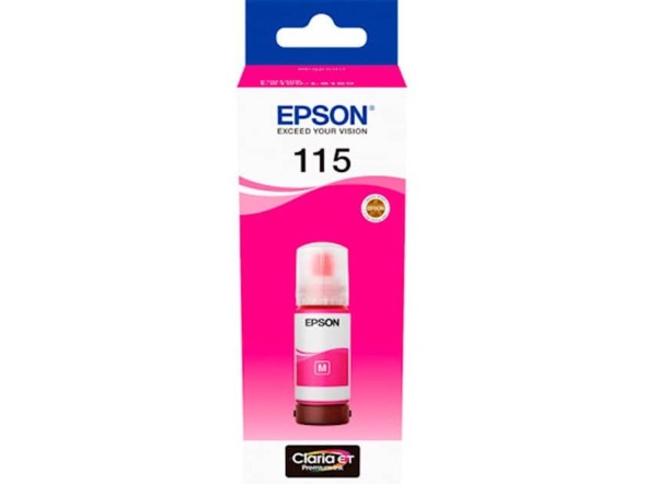 Чернила Epson 115 Magenta для L8160/L8180 C13T07D34A