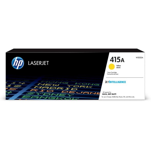 Картридж HP W2032A (415A) Yellow для Color LaserJet Pro M454dn/M479dw