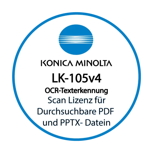 Распознавание текста Konica Minolta LK-105v4 для bizhub C361i/C301i/C251i