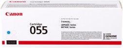 Тонер-картридж Canon Cartridge 055 Cyan для i-SENSYS MF740/LBP660 3015C002