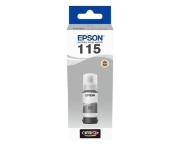 Чернила Epson 115 Gray для L8160/L8180 C13T07D54A