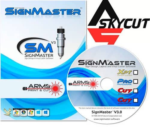 Программа Signmaster (Auto contour cut) для SKYCUT 