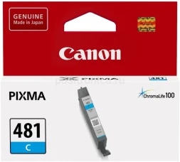 Картридж Canon CLI-481 Cyan для PIXMA TS6140/TS8140/TS9140 2098C001