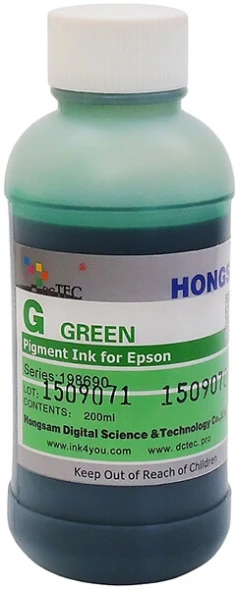 Чернила DCTec для Epson 7900 Pigment Green (GN) 200 ml