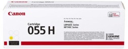 Тонер-картридж Canon Cartridge 055H Yellow для i-SENSYS MF740/LBP660 3017C002