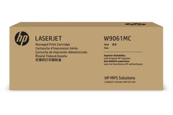 Картридж HP Cyan для Color LaserJet Managed E55040dw/E57540dn/E57540c W9061MC