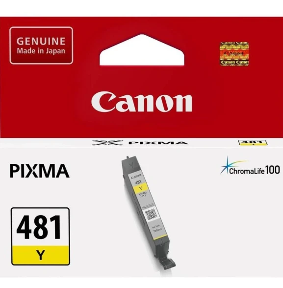 Картридж Canon CLI-481 Yellow для PIXMA TS6140/TS8140/TS9140 2100C001