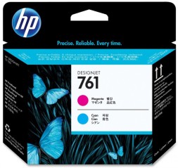 Печатающая головка HP 761 Magenta/Cyan для DesignJet T7100 CH646A
