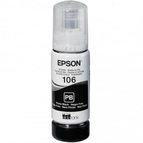 Чернила Epson 106 Photo Black для L7160/7180 C13T00R140
