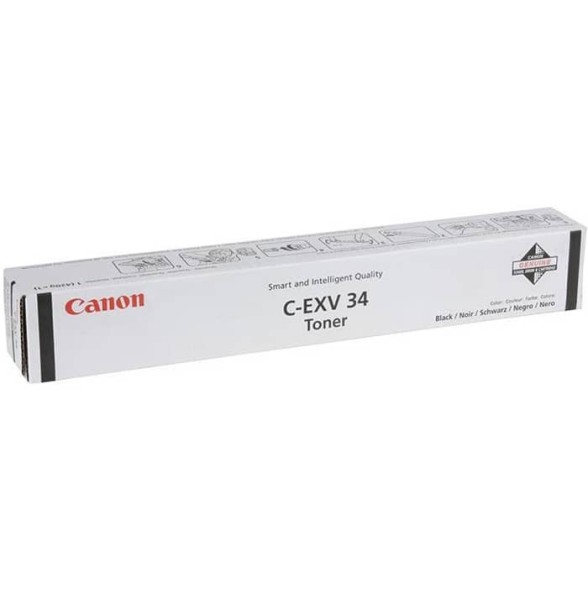 Тонер-картридж Canon C-EXV 34 Black для imageRUNNER Advance C2030L/C2030i/C2020L 3782B002