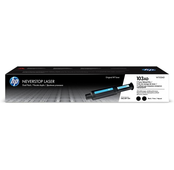 Тонер-картридж HP W1103AD (103AD) для Neverstop Laser 1000a/1000w/1200a/1200w