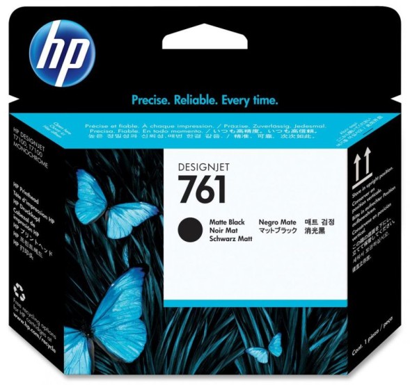 Печатающая головка HP 761 Matte Black для DesignJet T7100 CH648A