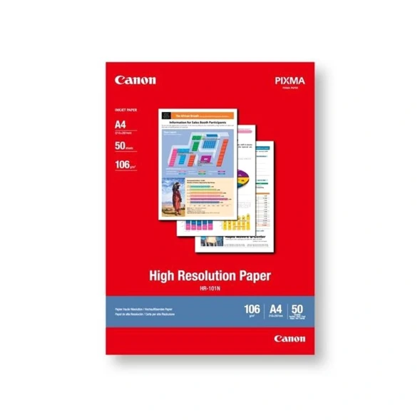 Фотобумага, Canon, HR-101N, A4, 50 шт., 1033A002AB