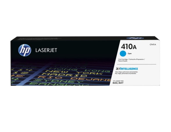 Тонер-картридж HP CF411A (410A) Cyan для Color LaserJet Pro M452/M477