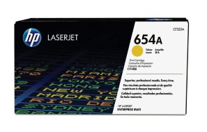 Картридж HP CF332A (654A) Yellow для Color LaserJet Enterprise M651/MFP M680