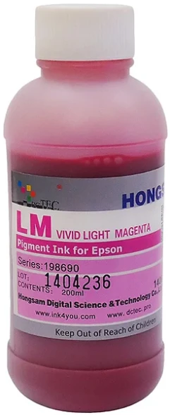 Чернила DCTec для Epson 7900 Pigment Vivid Light Magenta (VLM) 200 ml