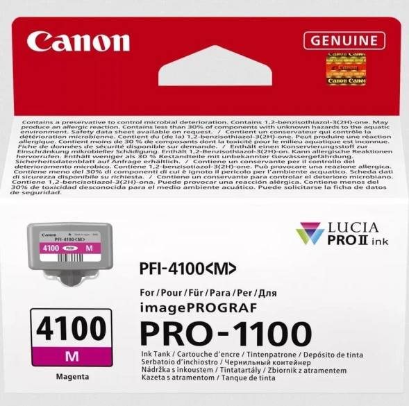 Картридж Canon PFI-4100 Magenta для imagePROGRAF PRO-1100 6779C001