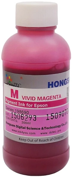 Чернила DCTec для Epson 7900 Pigment Vivid Magenta (VM) 200 ml