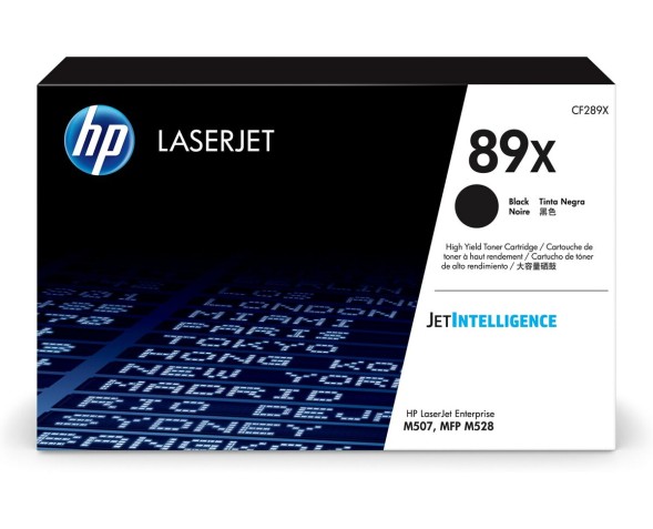 Тонер-катридж HP CF289X (89X) для LaserJet Enterprise M528z/M528dn/M528f/M507dn/M507x