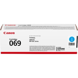 Картридж Canon 069 Cyan для i-SENSYS MF752Cdw/MF754Cdw/LBP673Cdw 5093C002