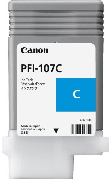 Картридж Canon PFI-107 Cyan для imagePROGRAF iPF680/685/670/770/780/785 6706B001