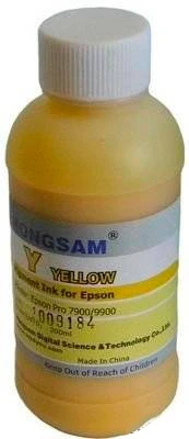 Чернила DCTec для Epson 7900 Pigment Yellow (Y) 200 ml