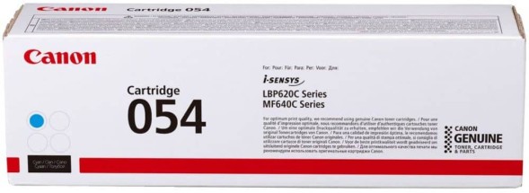 Картридж Canon 054 Cyan для i-SENSYS LBP621/623/MF641/643/645 3023C002