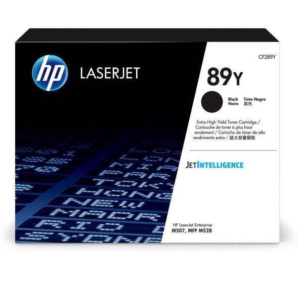 Тонер-катридж HP CF289Y (89Y) для LaserJet Enterprise M528z/M528dn/M528f/M507dn/M507x