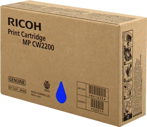 Картридж Ricoh Ink Cartridge Type MPCW2200 Cyan для MP CW2200SP/CW2201SP 841636