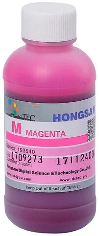 Чернила DCTec для HP 7110 Pigment Magenta (M) 200 ml