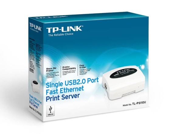 Принт-сервер (сервер-печати) TP-Link TL-PS110U USB 2.0 - Fast Ethernet