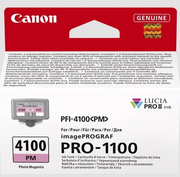 Картридж Canon PFI-4100 Photo Magenta для imagePROGRAF PRO-1100 6782C001