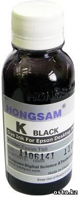 Чернила DCTec для Epson T50 Dye Black (K) 100 ml