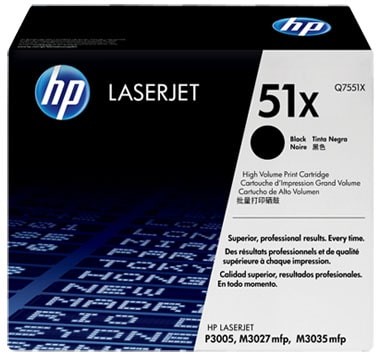 Картридж HP Q7551XC (51X) Black для LaserJet M3027/M3035/P3005
