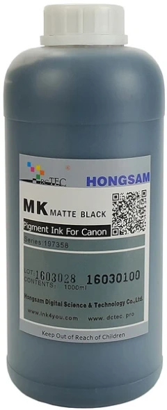 Чернила DCTec для Canon iPF500 Pigment Matte Black (MK) 1000 ml