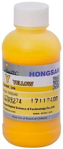 Чернила DCTec для HP 7110 Pigment Yellow (Y) 200 ml
