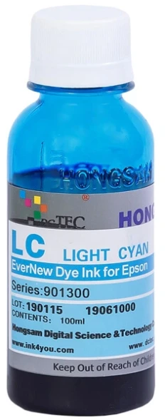 Чернила DCTec для Epson T50 Dye Light Cyan (LC) 100 ml