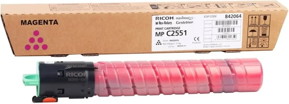Тонер-картридж Ricoh Toner Cartridge MPC2551HE Magenta для Aficio MP C2050/C2550/С2051/С2551 842063