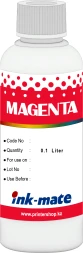 Чернила водорастворимые Ink-Mate CIM-008M для картриджей Canon CLI-8 Magenta 100мл
