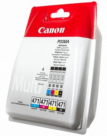 Картридж Canon CLI-471 Многоцветный для PIXMA MG5740/MG6840/MG7740 0401C004