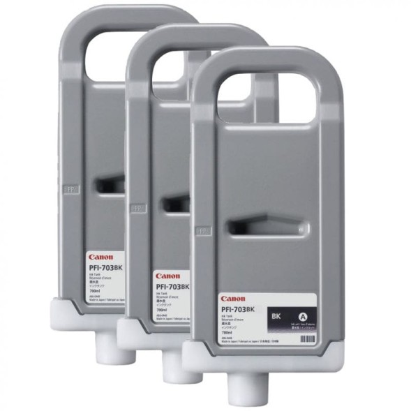 Картридж Canon PFI-703 Black комплект для imagePROGRAF iPF810/iPF815/iPF820/iPF825 2963B003