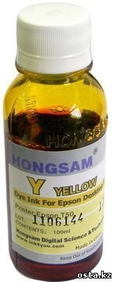 Чернила DCTec для Epson T50 Dye Yellow (Y) 100 ml