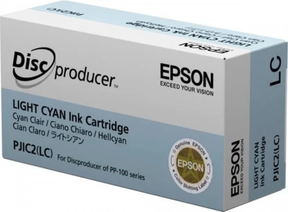Картридж Epson Discproducer Ink PJIC7 (LC), Light Cyan (MOQ=10) C13S020448
