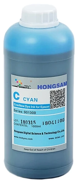 Чернила DCTec для Epson T50 Dye Cyan (C) 1000 ml